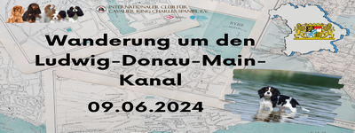 Wanderung um den Ludwig-Donau-Main-Kanal 09.06.2024
